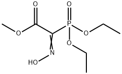 DIETHYL(HYDROXYIMINO-METHOXYCARBONYL-METHYL)PHOSPHONATE, 106052-18-0, 结构式