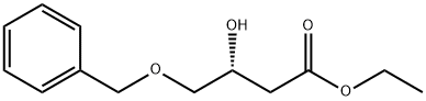 Ethyl (R)-4-benzyloxy-3-hydroxybutyrate., 106058-91-7, 结构式