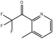 2,2,2-三氟-1-(3-甲基吡啶-2-基)乙烷-1-酮 结构式