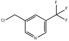 3-(氯甲基)-5-(三氟甲基)吡啶,1060801-94-6,结构式