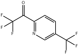 2,2,2-trifluoro-1-(5-(trifluoroMethyl)pyridin-2-yl)ethanone Structure