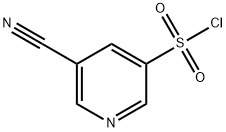 5-Cyano-3-Pyridinesulfonyl  chloride 化学構造式