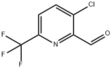3-Chloro-6-(trifluoromethyl)picolinaldehyde Struktur