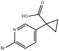 1-(6-브로모-피리딘-3-일)-사이클로프로판카복실산
