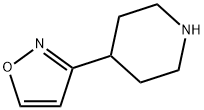 4-Isoxazol-3-yl-piperidine 化学構造式