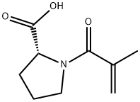 (R)-1-Methacryloylpyrrolidine-2-carboxylic acid Structure