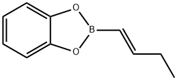 2-(1E)-1-丁烯-1-基-1,3,2-苯并二氧硼戊环, 106094-36-4, 结构式