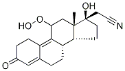 11β-Hydroperoxy Dienogest 化学構造式