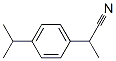 Benzeneacetonitrile, alpha-methyl-4-(1-methylethyl)- (9CI) Structure