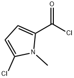 1H-Pyrrole-2-carbonyl chloride, 5-chloro-1-methyl- (9CI) Structure