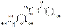 4-hydroxybenzoylglycylarginine Structure