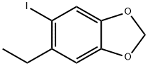 1,3-Benzodioxole, 5-ethyl-6-iodo- Struktur