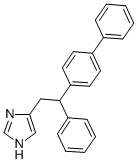 4-(2-(1,1'-Biphenyl)-4-yl-2-phenylethyl)-1H-imidazole,106147-80-2,结构式