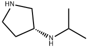 (S)-N-isopropylpyrrolidin-3-amine Struktur