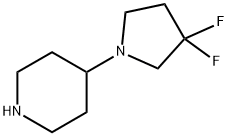 1061682-67-4 4-(3,3-二氟吡咯烷-1-基)哌啶双盐酸盐