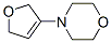 Morpholine,  4-(2,5-dihydro-3-furanyl)- 结构式