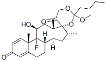 1062-64-2 (11beta,16alpha)-9-fluoro-11-hydroxy-17,21-[(1-methoxypentylidene)bis(oxy)]-16-methylpregna-1,4-diene-3,20-dione