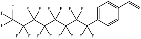 106209-21-6 1-(HEPTADECAFLUOROOCT-1-YL)-4-VINYLBENZENE, 1-ETHENYL-4-(HEPTADECAFLUOROOCT-1-YL)BENZENE