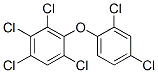 2,2',4,4',5,6-hexachlorodiphenyl ether,106220-83-1,结构式