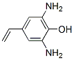 Phenol, 2,6-diamino-4-ethenyl- (9CI) 化学構造式