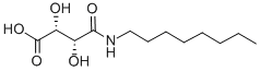 R,R-(+)-TARTARIC ACID MONO-N-OCTYL AMIDE Struktur