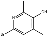 6-BroMo-2,4-diMethyl-3-pyridinol Structure