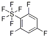 2,4,6-Trifluorophenylsulphur pentafluoride Struktur