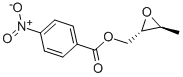 (2S,3S)-TRANS-3-METHYLOXIRANE-2-METHYL 4-NITROBENZOATE 化学構造式