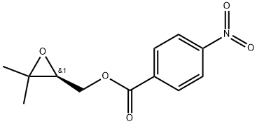 2,3-EPOXY-3-METHYLBUTYLESTER-4-NITROBENZOATE 化学構造式