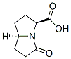 1H-Pyrrolizine-3-carboxylicacid,hexahydro-5-oxo-,trans-(9CI) 化学構造式