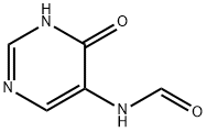 N-(4-氧代-1,4-二氢-5-嘧啶基)甲酰胺	, 106289-05-8, 结构式