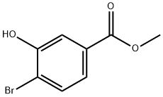 4-溴-3-羟基苯甲酸甲酯, 106291-80-9, 结构式