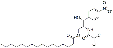 chloramphenicol palmitate Struktur