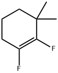Cyclohexene, 1,2-difluoro-3,3-dimethyl- (9CI) Struktur