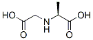 Alanine, N-(carboxymethyl)- (9CI) 化学構造式