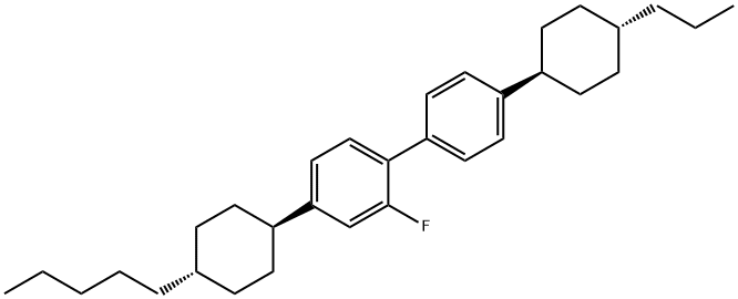 4-(TRANS-4-PENTYLCYCLOHEXYL)-4''-(TRANS-4-PROPYLCYCLOHEXYL)-2-FLUOROBIPHENYL