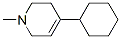 1-Methyl-4-cyclohexyl-1,2,3,6-tetrahydropyridine,106351-84-2,结构式