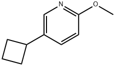 5-cyclobutyl-2-Methoxypyridine Structure