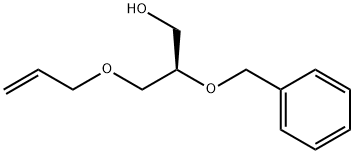 2-O-BENZYL-3-O-ALLYL-SN-GLYCEROL 化学構造式