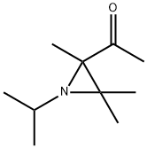 Ethanone, 1-[2,3,3-trimethyl-1-(1-methylethyl)-2-aziridinyl]- (9CI) Struktur