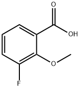3-氟-2-甲氧基苯甲酸,106428-05-1,结构式