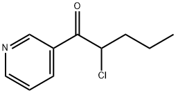 1-Pentanone, 2-chloro-1-(3-pyridinyl)- (9CI),106430-51-7,结构式