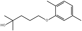 5-(2,5-Dimethylphenoxy)-2-methyl-pentanol-2 结构式