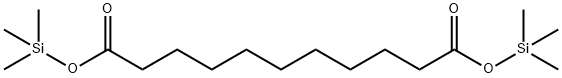 1,11-Undecanedioic acid, di(trimethylsilyl) ester Structure