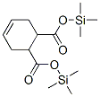 Bis(trimethylsilyl) 4-cyclohexene-1,2-dicarboxylate 化学構造式