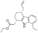 106464-24-8 1H-Carbazole-1-acetic acid, 1,8-diethyl-2,3,4,9-tetrahydro-4-(2-propen yl)-, cis-