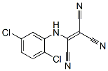 (2,5-dichloroanilino)ethenetricarbonitrile Structure