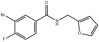 3-Bromo-4-fluoro-N-(furan-2-ylmethyl)benzamide