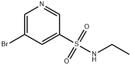 5-Bromo-N-ethylpyridine-3-sulfonamide Structure