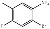 2-Fluoro-4-BroMo-5-AMinotoluene Structure
